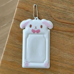 Kawaii Sugarbunnies Kpop Keychain Photocard Holder - ArtGalleryZen