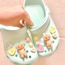 Kawaii Sylvanian Crocs Sandals Decoration Shoe Charms - ArtGalleryZen