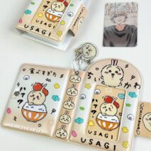 Kawaii Usagi Hachiware Chiikawa Kpop 3 Inch Mini Photocard Album - ArtGalleryZen