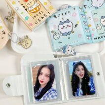Kawaii Usagi Hachiware Chiikawa Kpop 3 Inch Mini Photocard Album - ArtGalleryZen
