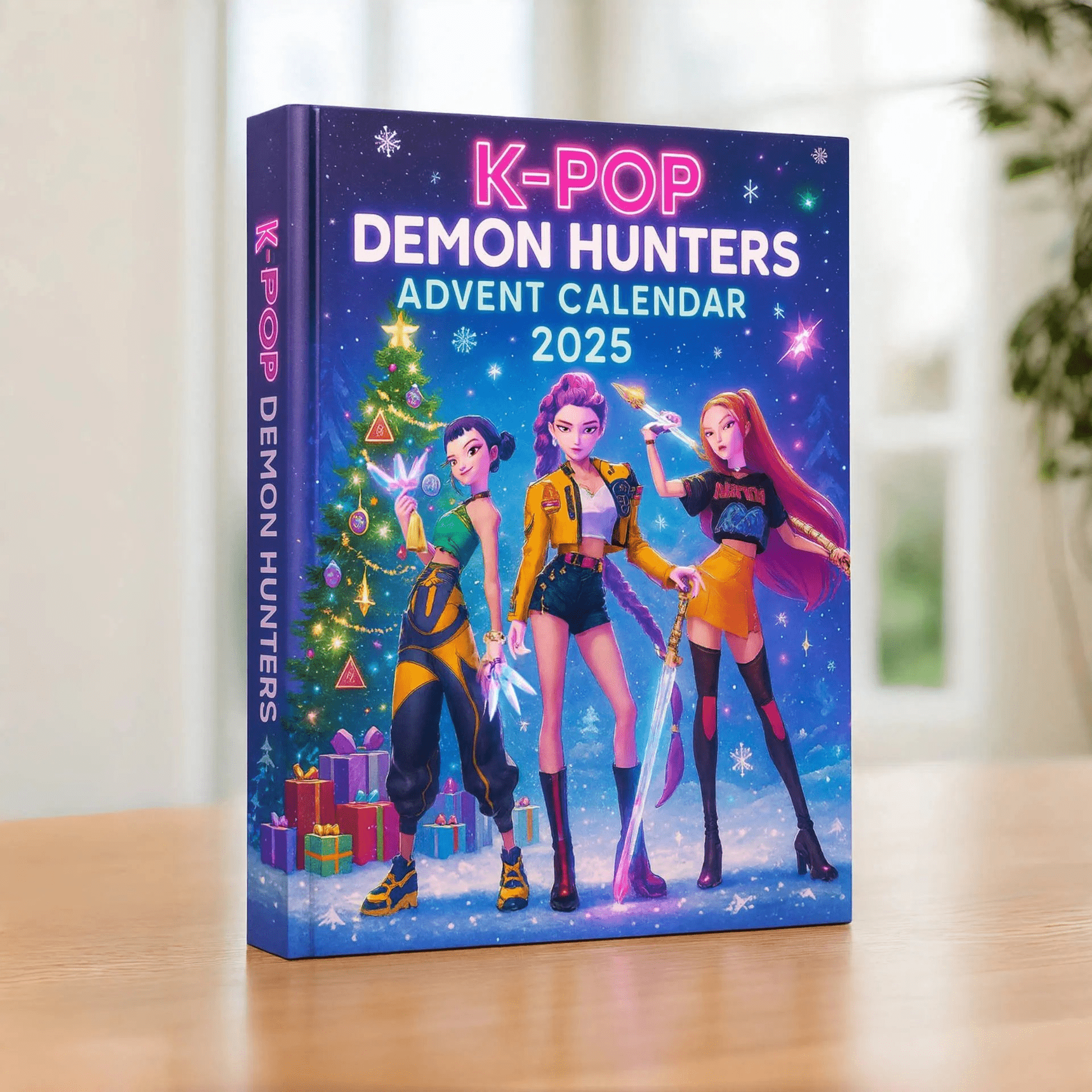Kpop Demon Hunters Advent Countdown Calendar With 24pcs 3D Keychain Doll - ArtGalleryZen