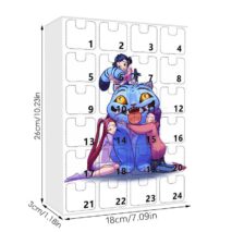 Kpop Demon Hunters Advent Countdown Calendar With 24pcs Keychain - ArtGalleryZen