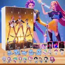 Kpop Demon Hunters Advent Countdown Calendar With 24pcs Keychain - ArtGalleryZen