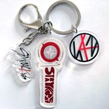 Kpop Idol Group Mini Lightstick Acrylic Keychain - ArtGalleryZen
