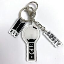 Kpop Idol Group Mini Lightstick Acrylic Keychain - ArtGalleryZen
