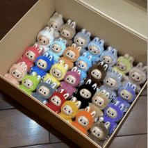 Labubu The Monsters Pin for Love Series Plush Keychain Doll Blind Box - ArtGalleryZen
