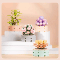 LEGO Compatible 12 Succulents Assembly Building Blocks - ArtGalleryZen