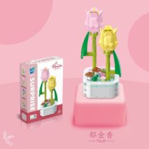 LEGO Compatible Flower-S1 Assembly Building Blocks - ArtGalleryZen