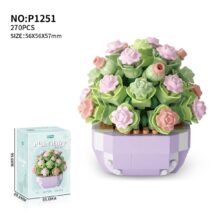 LEGO Compatible Succulents Assembly Building Blocks - ArtGalleryZen