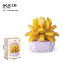 LEGO Compatible Succulents Assembly Building Blocks - ArtGalleryZen