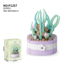 LEGO Compatible Succulents Assembly Building Blocks - ArtGalleryZen