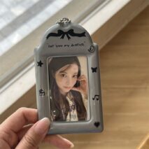 Love Diary Cherry Blossoms Kpop Keychain Photocard Holder - ArtGalleryZen