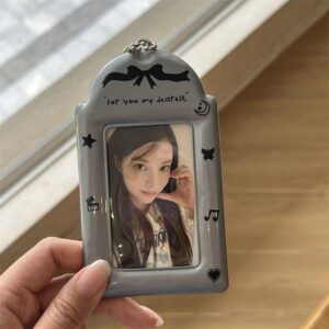Love Diary Cherry Blossoms Kpop Keychain Photocard Holder - ArtGalleryZen