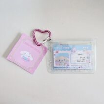 Lovely Sanrio Kpop Heart Keychain Photocard Holder - ArtGalleryZen
