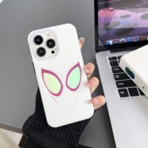 Marvel Spider-Man Laser Couple iPhone Case - ArtGalleryZen