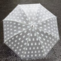 Miffy Frosted Transparent Long Handle Umbrella - ArtGalleryZen