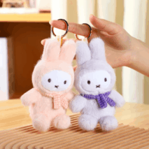 Miffy Macaron Plush Keychain Doll Random Blind Box - ArtGalleryZen