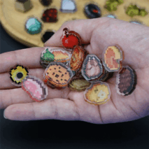 Minecraft Crafting Recipe Fridge Magnets Set - ArtGalleryZen