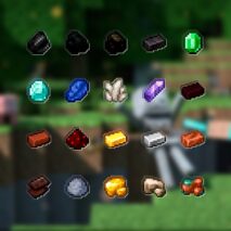 Minecraft Crafting Recipe Fridge Magnets Set - ArtGalleryZen