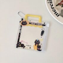 Mini Handbag Photocard Holder Keychain - Chic PVC Card Display Bag - ArtGalleryZen
