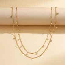 Minimalist 2Pcs Pearl Sequin Belly Chain Set - ArtGalleryZen
