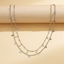 Minimalist 2Pcs Pearl Sequin Belly Chain Set - ArtGalleryZen