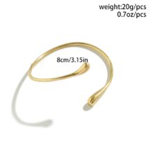 Minimalist Abstract Waterdrop Shape Arm Band - ArtGalleryZen