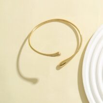 Minimalist Abstract Waterdrop Shape Arm Band - ArtGalleryZen