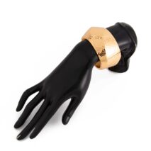 Minimalist Gold Silver Plated Hammered Wide Cuff Bangle Bracelet - ArtGalleryZen