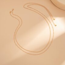 Minimalist Layered Twisted Waist Chain Set - ArtGalleryZen
