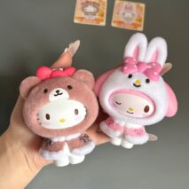 MINISO Sanrio Characters Little Cape Face Changing Plush Pendant Blind Box - ArtGalleryZen