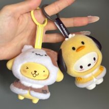MINISO Sanrio Characters Little Cape Face Changing Plush Pendant Blind Box - ArtGalleryZen