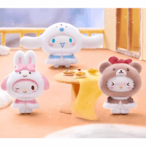 MINISO Sanrio Characters Little Cape Face Changing Plush Pendant Blind Box - ArtGalleryZen