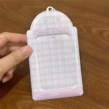 Mint Chocolate Star Kpop Keychain Photocard Holder - ArtGalleryZen