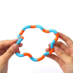 Multicolor Quiet Twisty Fidget Toy - Sensory Stress Relief Puzzle - ArtGalleryZen