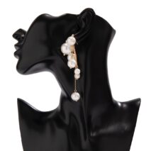 Newly Dangling Tassel Pearl Earrings - ArtGalleryZen