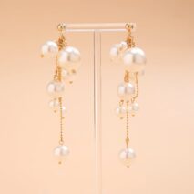 Newly Dangling Tassel Pearl Earrings - ArtGalleryZen