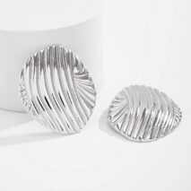 Ocean Style Gold Silver Plated Shell Earrings - ArtGalleryZen