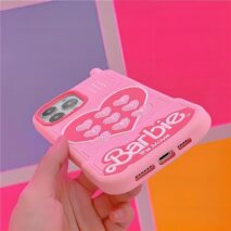 Pink Barbie Heart iPhone Case - ArtGalleryZen