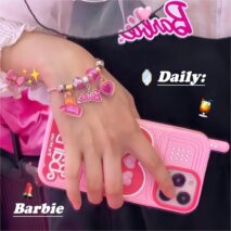Pink Barbie Heart iPhone Case - ArtGalleryZen