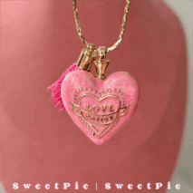 Pink Barbie Sweetie Pie Pendant Necklace - ArtGalleryZen