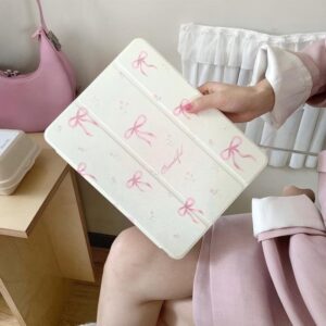 Pink Bowknot Mirror iPad Case - ArtGalleryZen