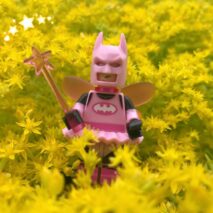 Pink Fairy Batman Minifigure LEGO Compatible Assembly Building Bricks - ArtGalleryZen
