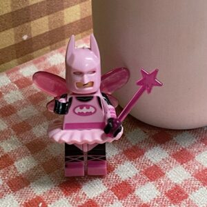 Pink Fairy Batman Minifigure LEGO Compatible Assembly Building Bricks - ArtGalleryZen