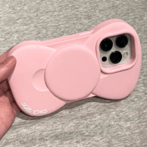 Pink Hello Kitty Bowknot Silicone iPhone Case - ArtGalleryZen