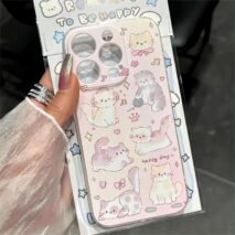 Pink Kitty iPhone Case - ArtGalleryZen