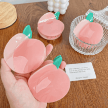 Pink Peach Hair Claw Clip - ArtGalleryZen