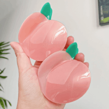 Pink Peach Hair Claw Clip - ArtGalleryZen