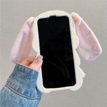 Pink Rabbit iPhone Case - ArtGalleryZen