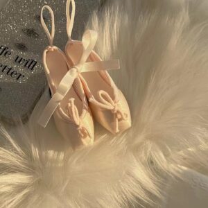 Pink Ribbon Dance Theatrical Stand iPhone Case - ArtGalleryZen